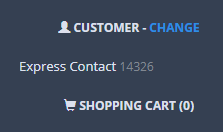 Change OE Customer